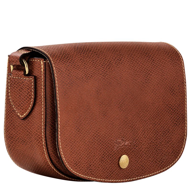 Women Longchamp Épure S Crossbody Bag Brown | Ireland-176XWLKGO