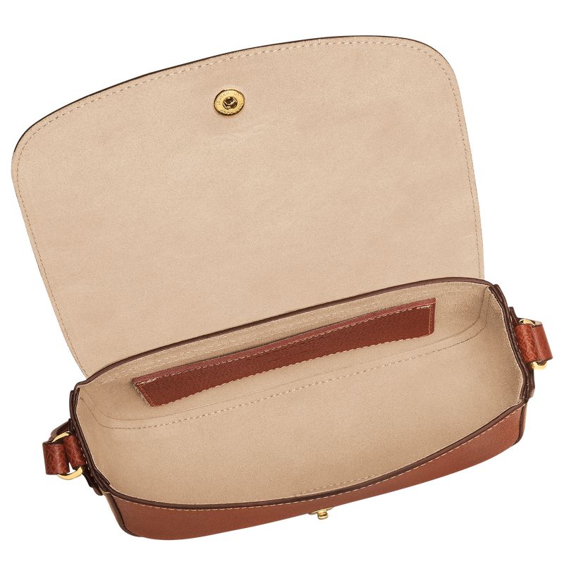 Women Longchamp Épure S Crossbody Bag Brown | Ireland-176XWLKGO