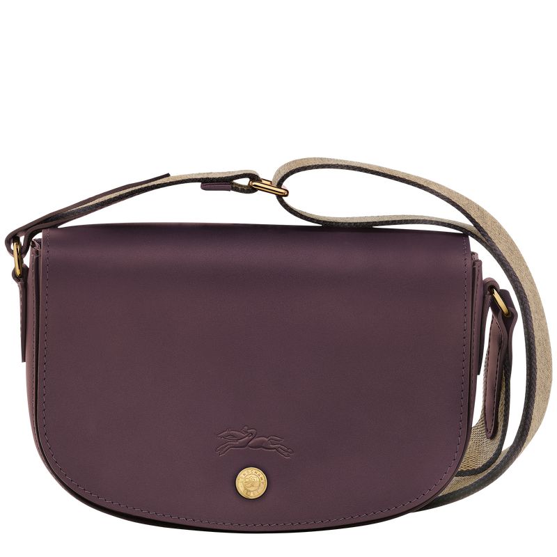 Women Longchamp Épure S Crossbody Bag Dark Purple | Ireland-031ILXOHZ