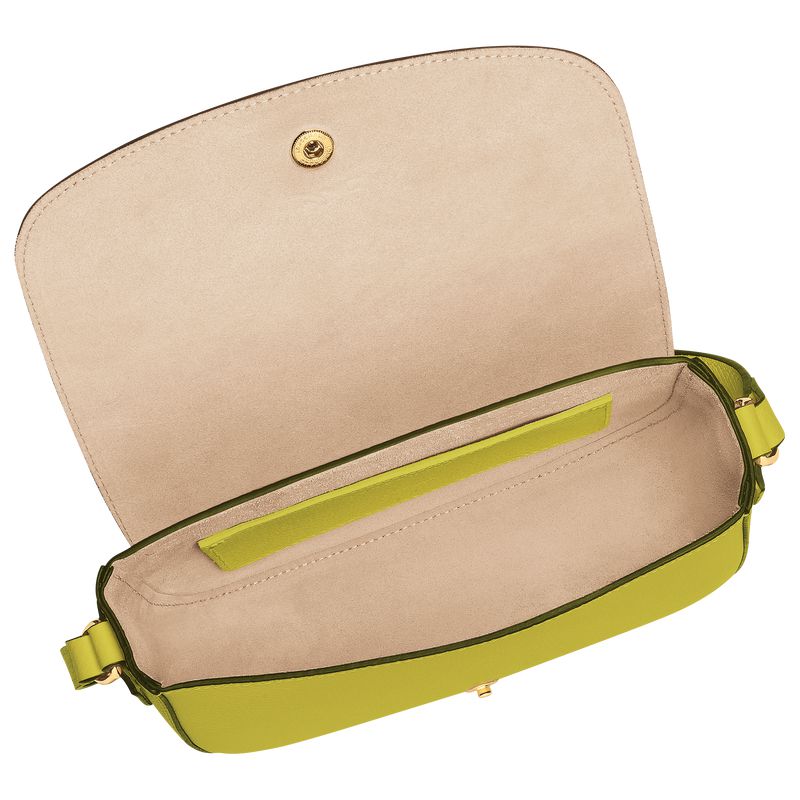 Women Longchamp Épure S Crossbody Bag Green | Ireland-085KJZQLW