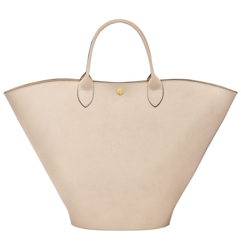 Women Longchamp Épure Xl Tote Bag Beige | Ireland-359MEWSFB