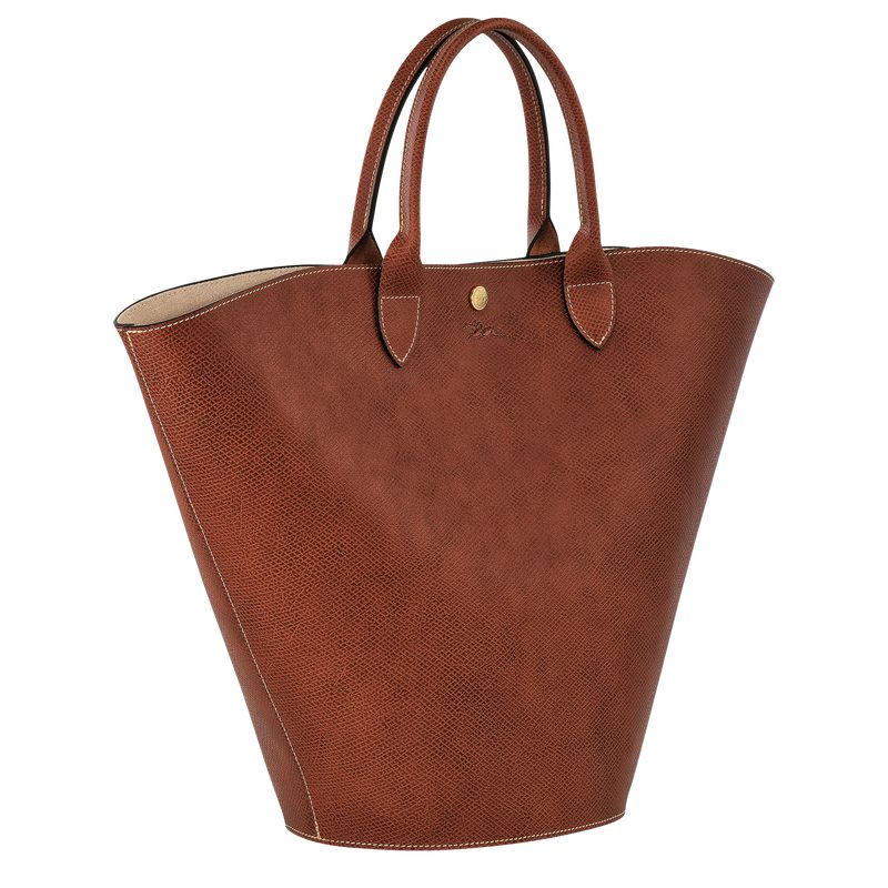Women Longchamp Épure Xl Tote Bag Brown | Ireland-128LTVHBR