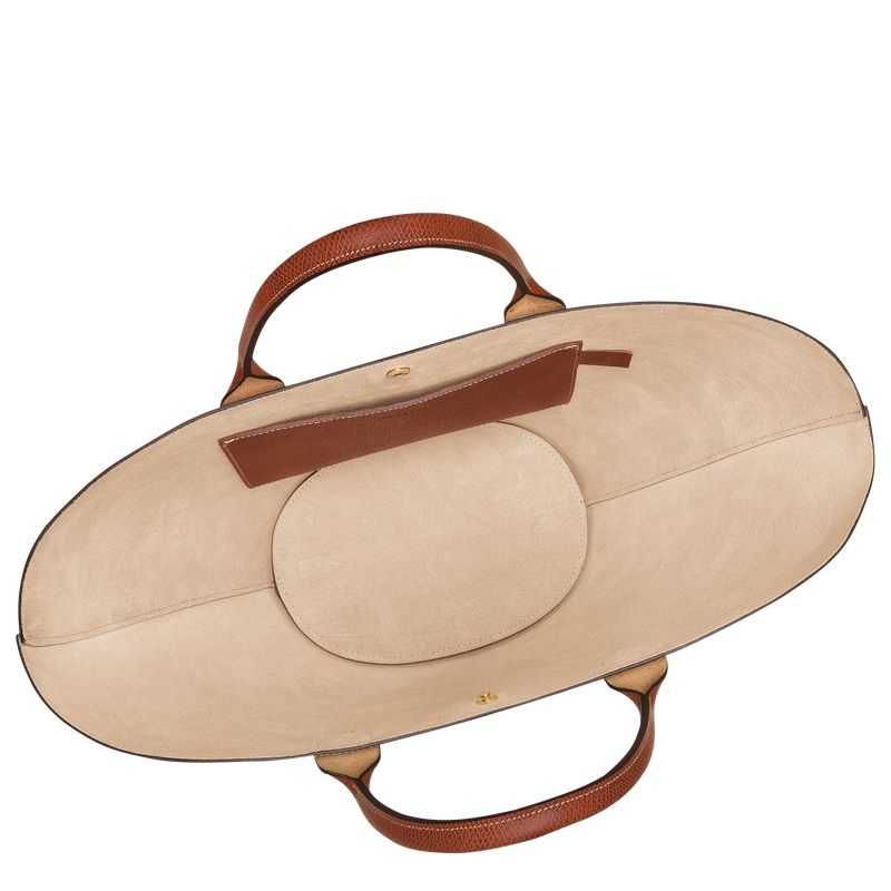 Women Longchamp Épure Xl Tote Bag Brown | Ireland-128LTVHBR
