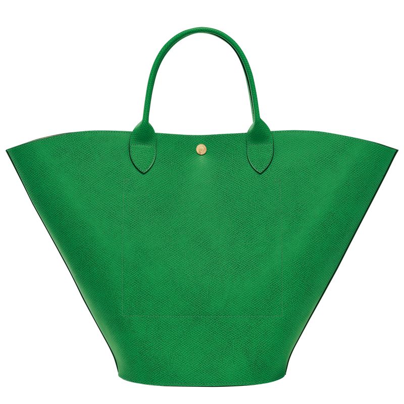 Women Longchamp Épure Xl Tote Bag Green | Ireland-728DPKNTW