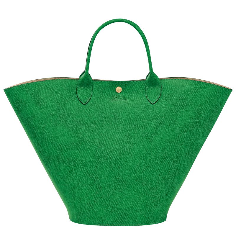 Women Longchamp Épure Xl Tote Bag Green | Ireland-728DPKNTW