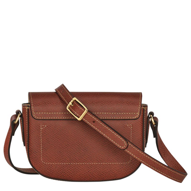 Women Longchamp Épure Xs Crossbody Bag Brown | Ireland-065WROMQN