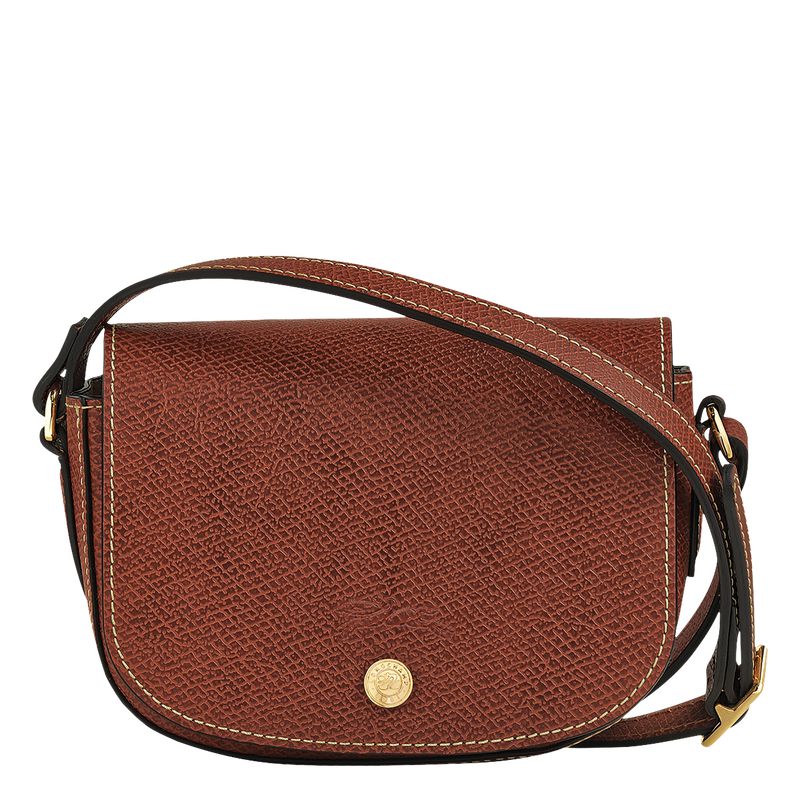 Women Longchamp Épure Xs Crossbody Bag Brown | Ireland-065WROMQN