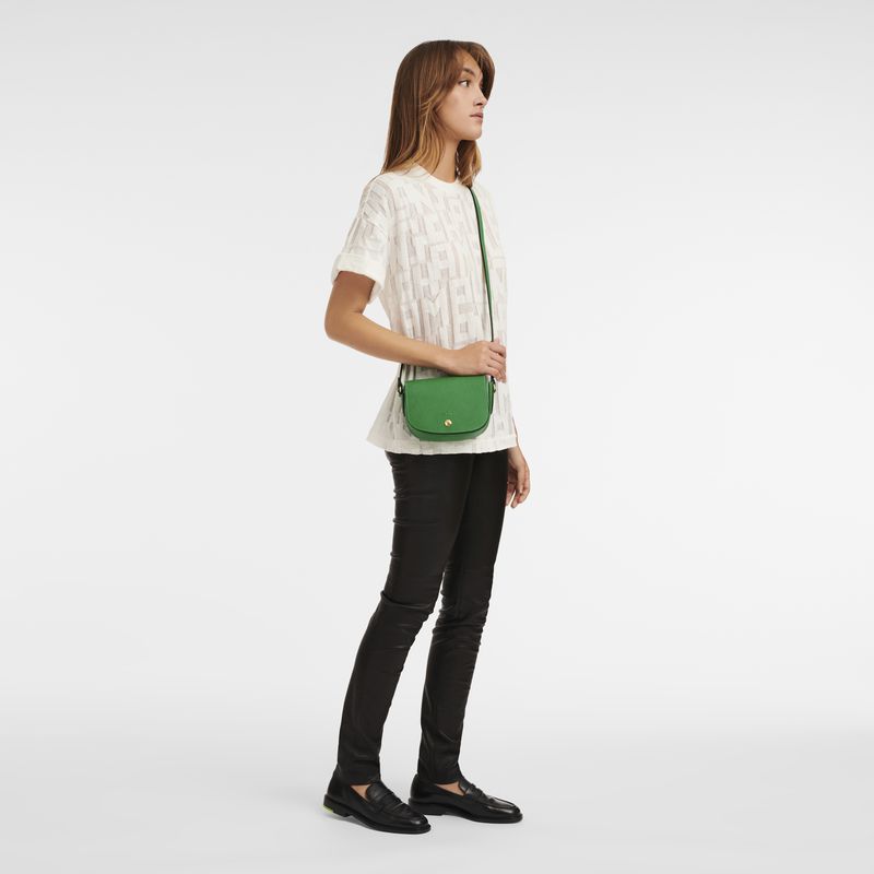 Women Longchamp Épure Xs Crossbody Bag Green | Ireland-016ZMIKSR