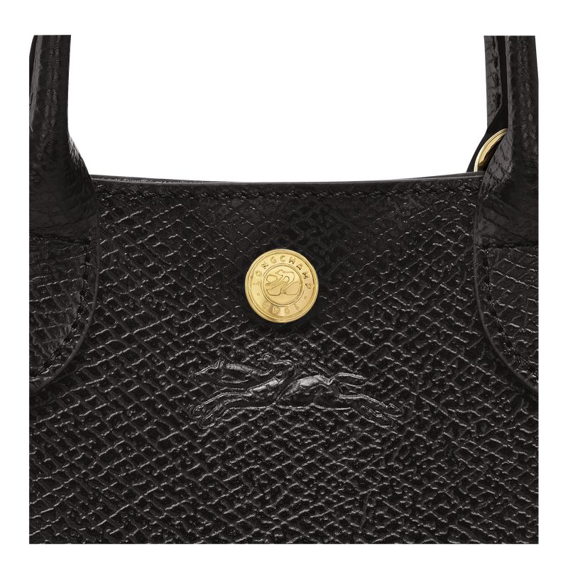 Women Longchamp Épure Xs Tote Bag Black | Ireland-482SODQGP