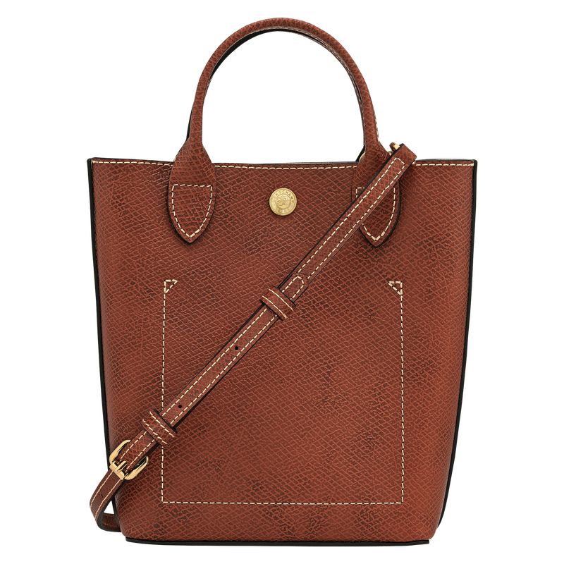 Women Longchamp Épure Xs Tote Bag Brown | Ireland-420ZMJOUQ