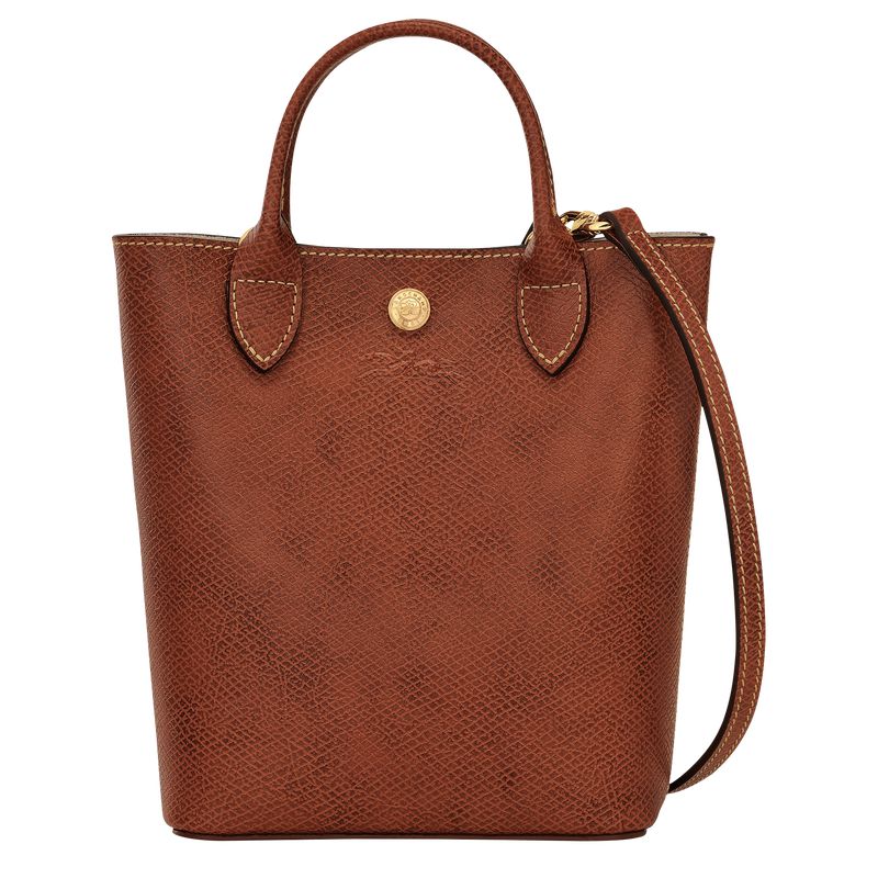 Women Longchamp Épure Xs Tote Bag Brown | Ireland-420ZMJOUQ