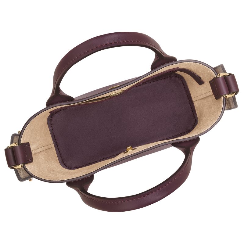 Women Longchamp Épure Xs Tote Bag Dark Purple | Ireland-897BKCWJS