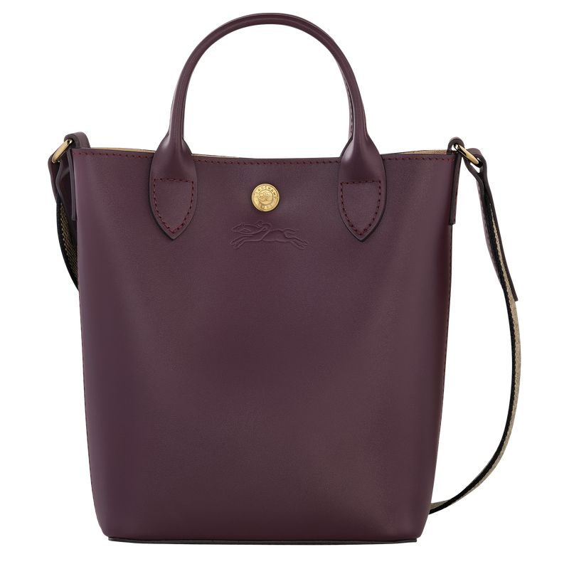 Women Longchamp Épure Xs Tote Bag Dark Purple | Ireland-897BKCWJS