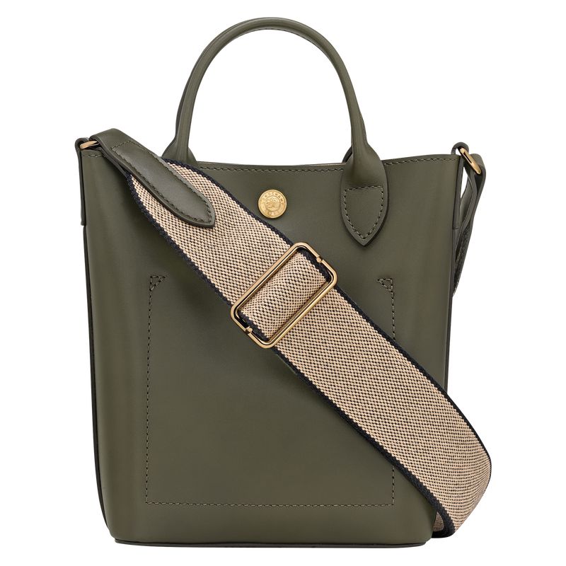 Women Longchamp Épure Xs Tote Bag Khaki | Ireland-268XAEDUR