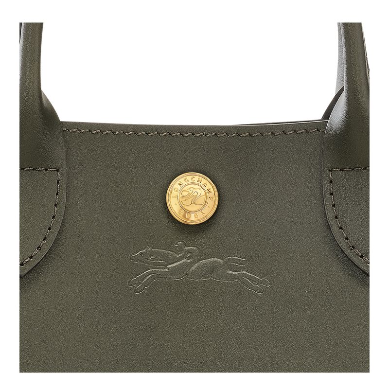 Women Longchamp Épure Xs Tote Bag Khaki | Ireland-268XAEDUR
